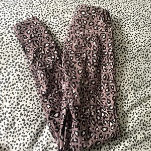 cheetah leggings XS